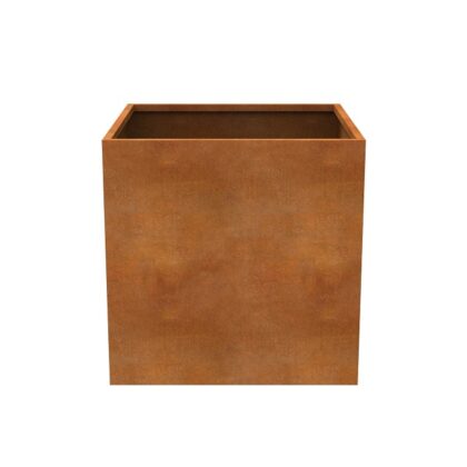 Vierkante plantenbak Cortenstaal 800x800x800mm [2mm]
