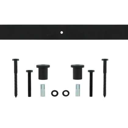 Verlengrail Zwart gepoedercoat 900mm (alle andere)