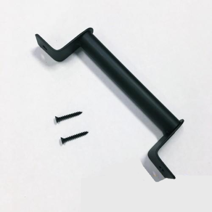 Deurgreep Zwart gepoedercoat Model 2 (196mm)