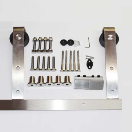 Schuifdeurbeslag RVS Recht model