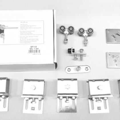 Wandbevestigingsets voor schuifpoorten 1165x1900mm(42mm)