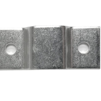 Traliebeslag Galvanisch verzinkt 20x50mm (per stuk) [2mm]