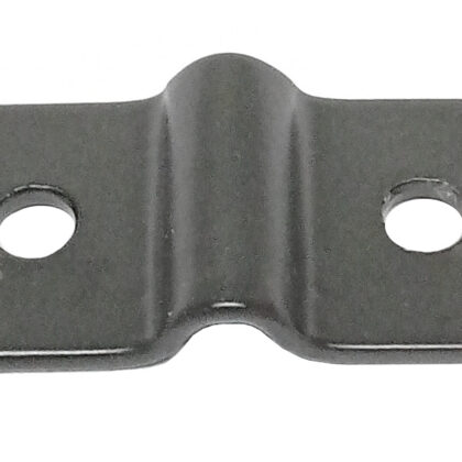 Traliebeslag Zwart verzinkt 20x36mm (per stuk) [2mm]