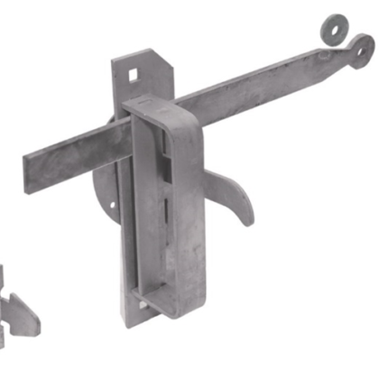 Wieringermeerklinkstel Vuurverzinkt met plaatneus