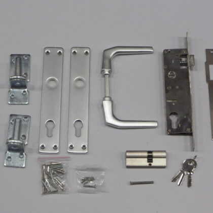 Set voor tuindeuren Aluminium 51x174mm (incl. duimen)