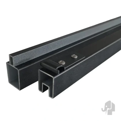 024364 | Onder- en bovenregel | Aluminium | 2x2.5x180cm