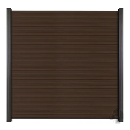 025161 | Lamel | Houtcomposiet | Natural Dark Brown | Co-Ex | FSC© | 2x14.1x180cm