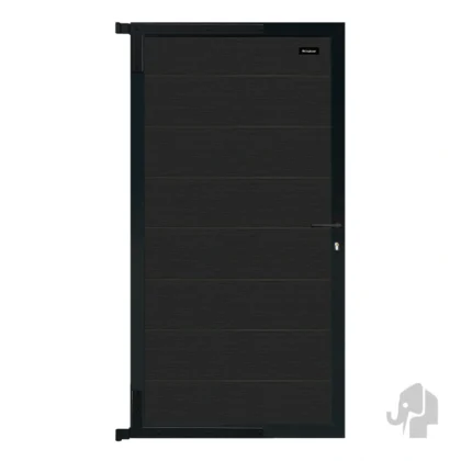 025960 | Tuindeur | Houtcomposiet | Antraciet | FSC© | 4x90x174cm