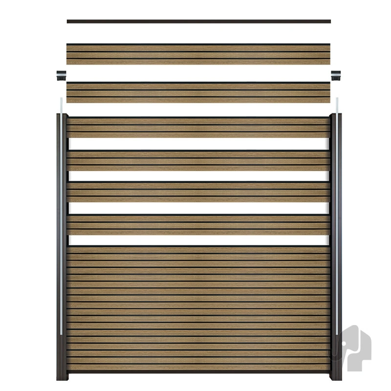 026752 | Schutting Triple Rhombus | Houtcomposiet | FSC | 180x180cm