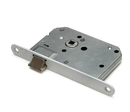 Loopslot Wit Galvanisch verzinkt 80x116mm [Rechthoekige sluitplaat]