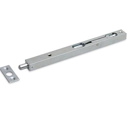 Bascule kantschuif Galvanisch verzinkt 400x20x15mm