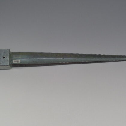 Paalhouder met pen Vuurverzinkt 91x91x900mm [3mm]