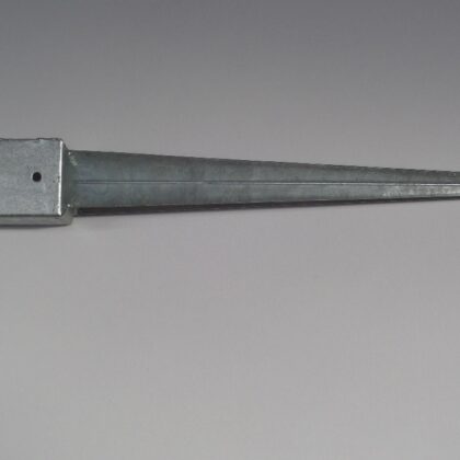 Paalhouder met pen Vuurverzinkt 91x91x750mm [2mm]