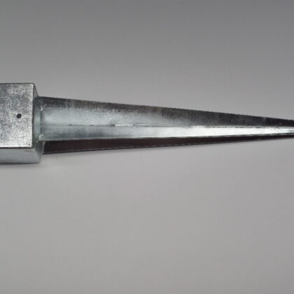 Paalhouder met pen Vuurverzinkt 151x151x900mm [2,5mm]