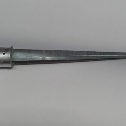 Paalhouder met pen, rond Vuurverzinkt 121x900mm [2,5mm]