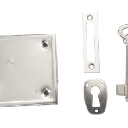 Kelderbandslot Galvanisch verzinkt 85x100mm