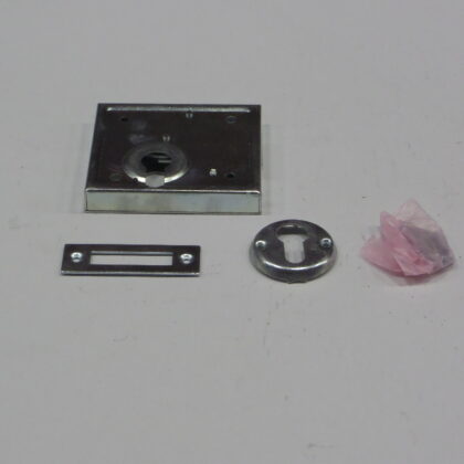 Cilinderpoortslot Galvanisch verzinkt 85x100mm