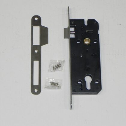 Insteekcilinderslot Zwart gepoedercoat 68x174mm