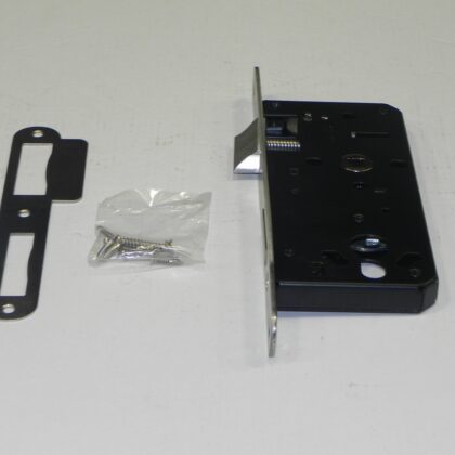 Insteekcilinderslot Zwart gepoedercoat 72x165mm