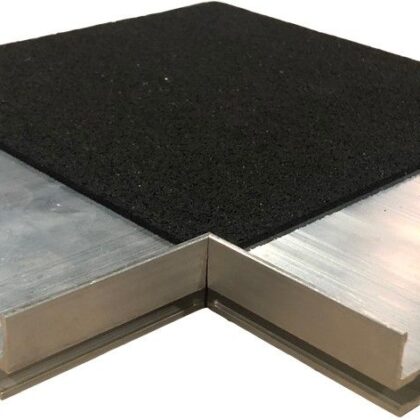 Randoplossing buitenhoek incl. rubberpad t.b.v. verstelbare tegeldrager (27 t-m 470mm)