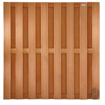 006580 | Schutting | Bangkirai | 3.9x180x180cm Elephant® | Timber | 15 planks