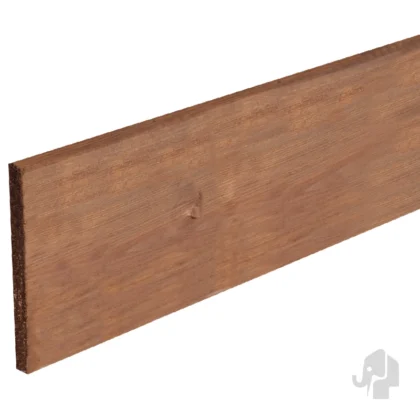 007217 | Schutting plank | Grenen | Bruin Verduurzaamd | FSC© | 1.5x16cm Elephant® | Vlak geschaafd