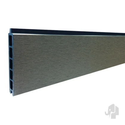 010712 | Lamel | Houtcomposiet | Rock Grey | FSC© | 2x14.1x180cm Elephant® | Mix & Match | 2 stuks