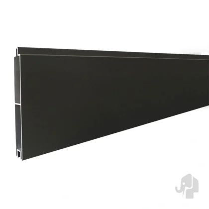 010717 | Lamel | Aluminium | Antraciet Gepoedercoat | 2x14.1x180cm Elephant® | Mix & Match | 2 Stuks/set in krimpfolie