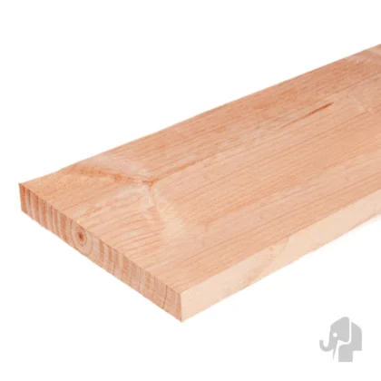 023986 | Schuttingplank | Douglas | Licht Bruin | PEFC© | 1.6x14cm Elephant® | Gedroogd | Vlak Geschaafd | Met Ronde Kantjes