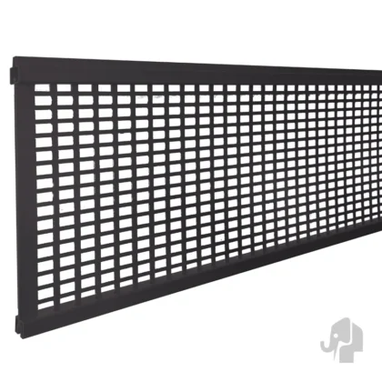 024347 | Lamel | Rooster | Aluminium | Antraciet gepoedercoat | 2x25.6x180cm Elephant® | Mix&Match | XL formaat