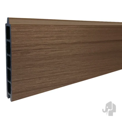 025017 | Lamel | Houtcomposiet | Natural Dark Brown | Co-ex | FSC© | 2x14.1x180cm