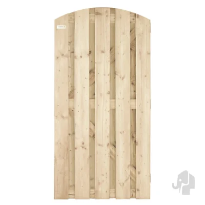 025176 | Tuindeur | Grenen | Groen Verduurzaamd | PEFC | 3.9x90x180cm Elephant® | 13mm Planken geschroefd | Toog Tuindeur