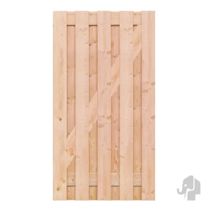 025996 | XL Tuindeur | Douglas | 4.5x100x200cm Elephant® | Finch | Exclusief beslag