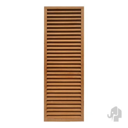 029536 | Trend Shutter | Bangkirai | 4.4x60x180cm Vaste schuine lamellen