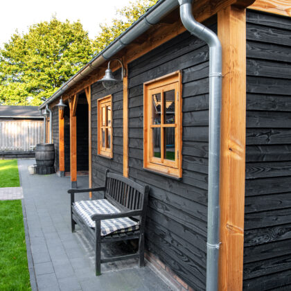 Gootuitloop met bocht vuurverzinkt