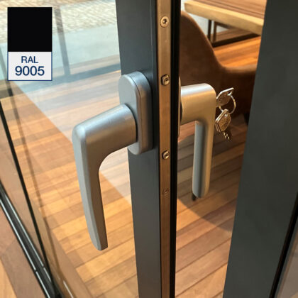 Middensluiting set zwart