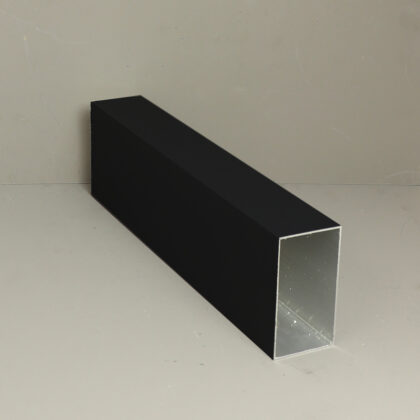 Alu.fundatiekoker 6.0x11.0x600cm zwart