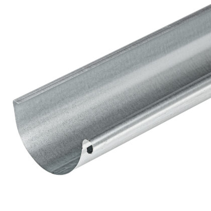 Dakgoot vuurverzinkt - 125 mm - 200 cm