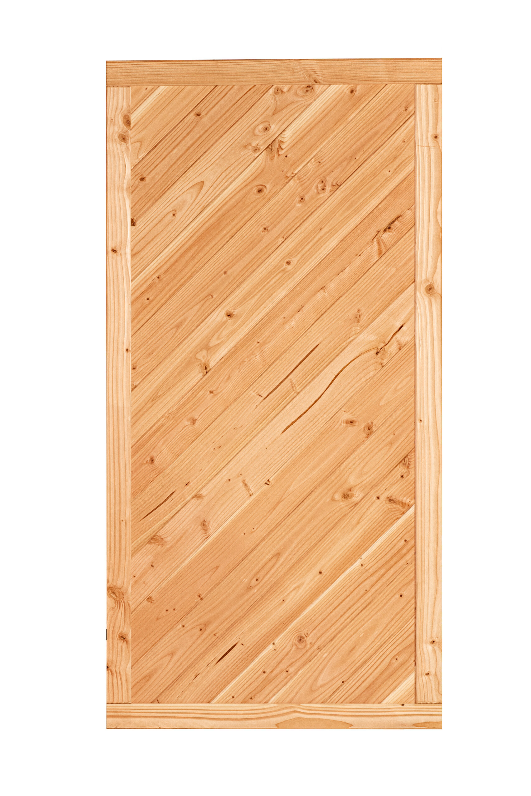 Tuinscherm Kufstein, douglas, RVS-geschroefd, 90 x 180 cm