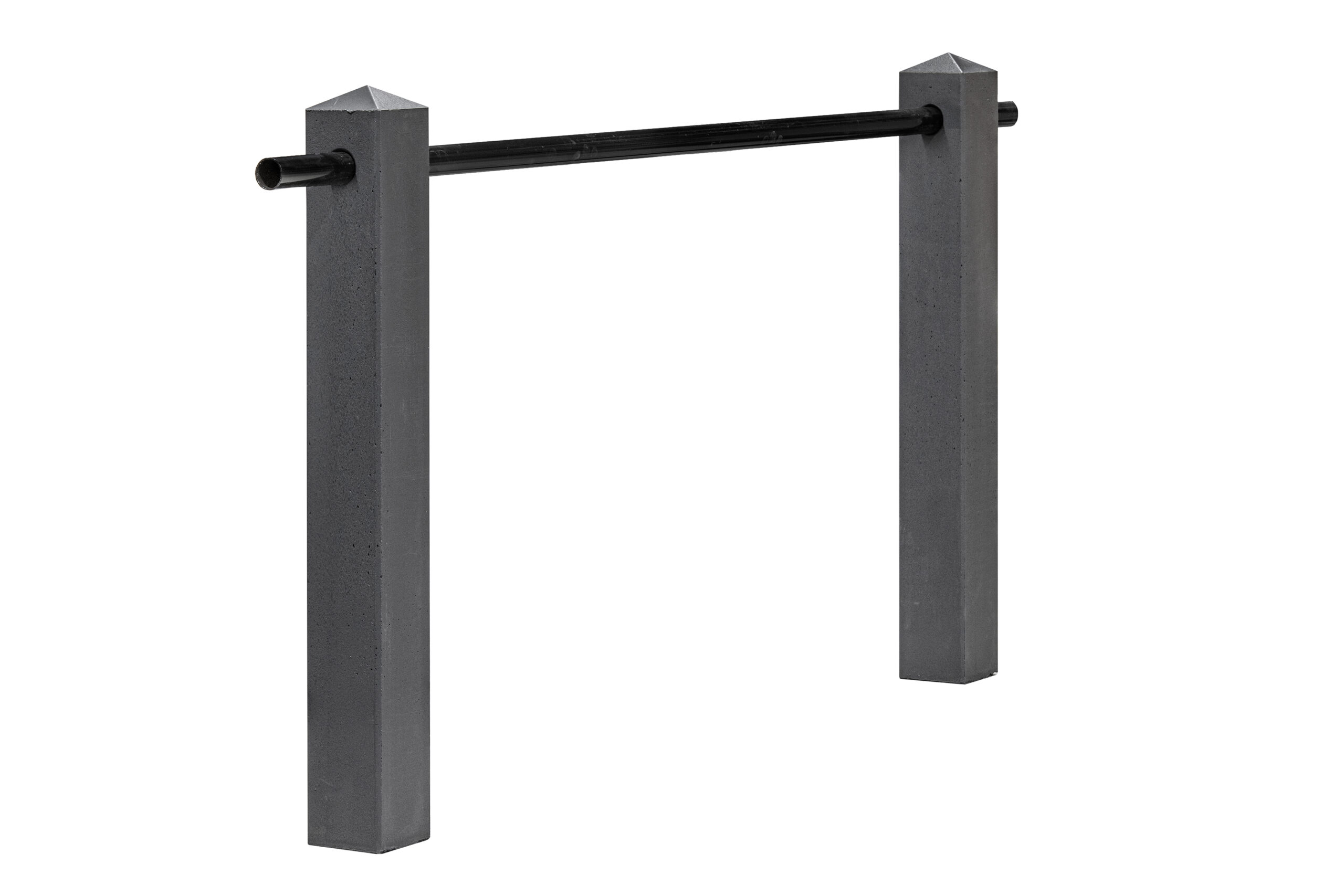 Berton© Betonpaal Linge, antraciet, diamantkop 13x13x120cm, tussenmodel