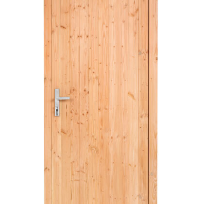 Douglas enkele klampdeur B1000xH2050mm buitenmaat, rechtsdraaiend (rvs / verzinkt beslagset)