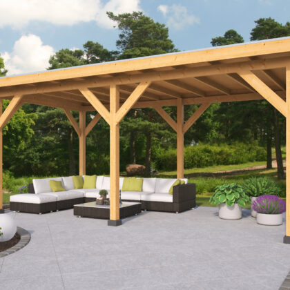 DHZ Zoutelande Red Class Wood 500 x 330 cm