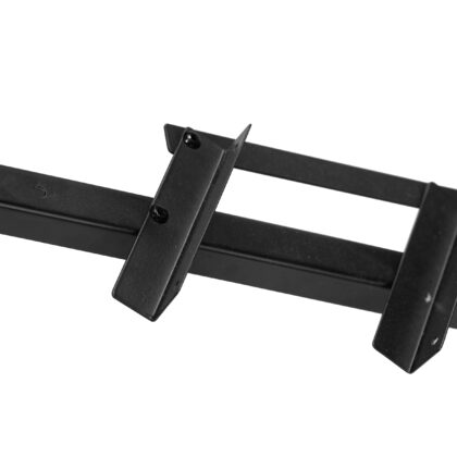 Flex Fence zwart gepoedercoat zelfbouwpakket lengte 166 cm