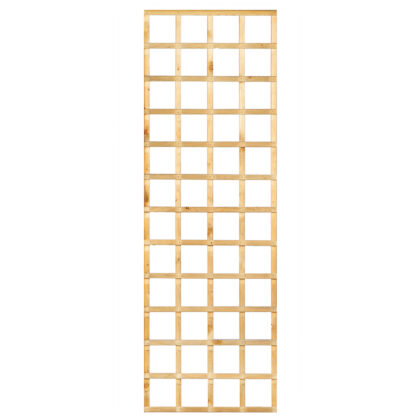 Trellis recht, lamel 1,3 x 2,5 cm grenen groen geïmpregneerd H180 x B60 cm