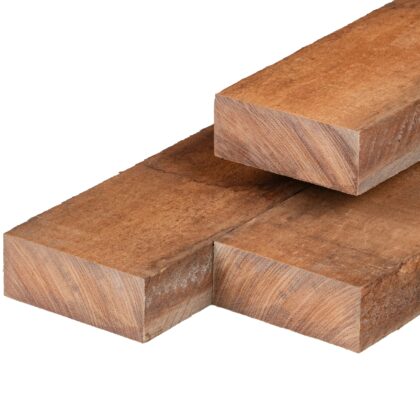 Angelim vermelho hardhout bestekhout 5,0 x 10,0 x 200 cm fijnbezaagd