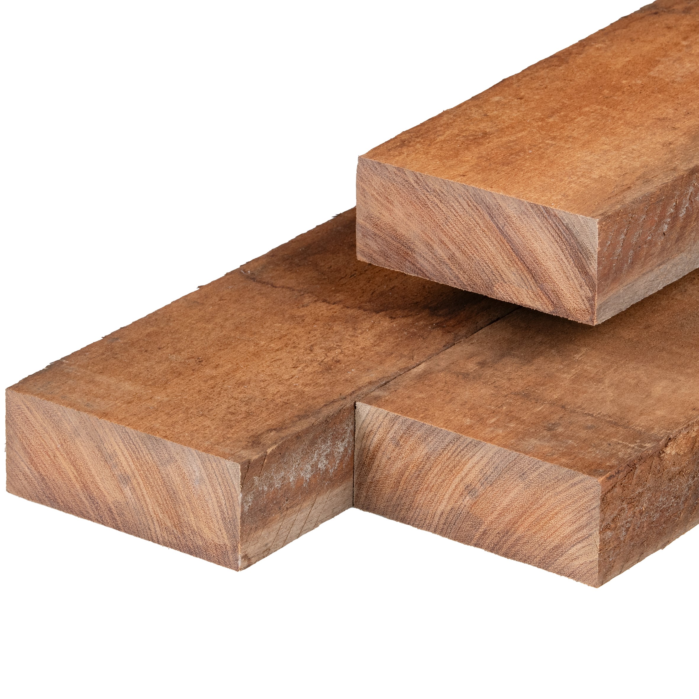Angelim vermelho hardhout bestekhout 5,0 x 10,0 x 200 cm fijnbezaagd