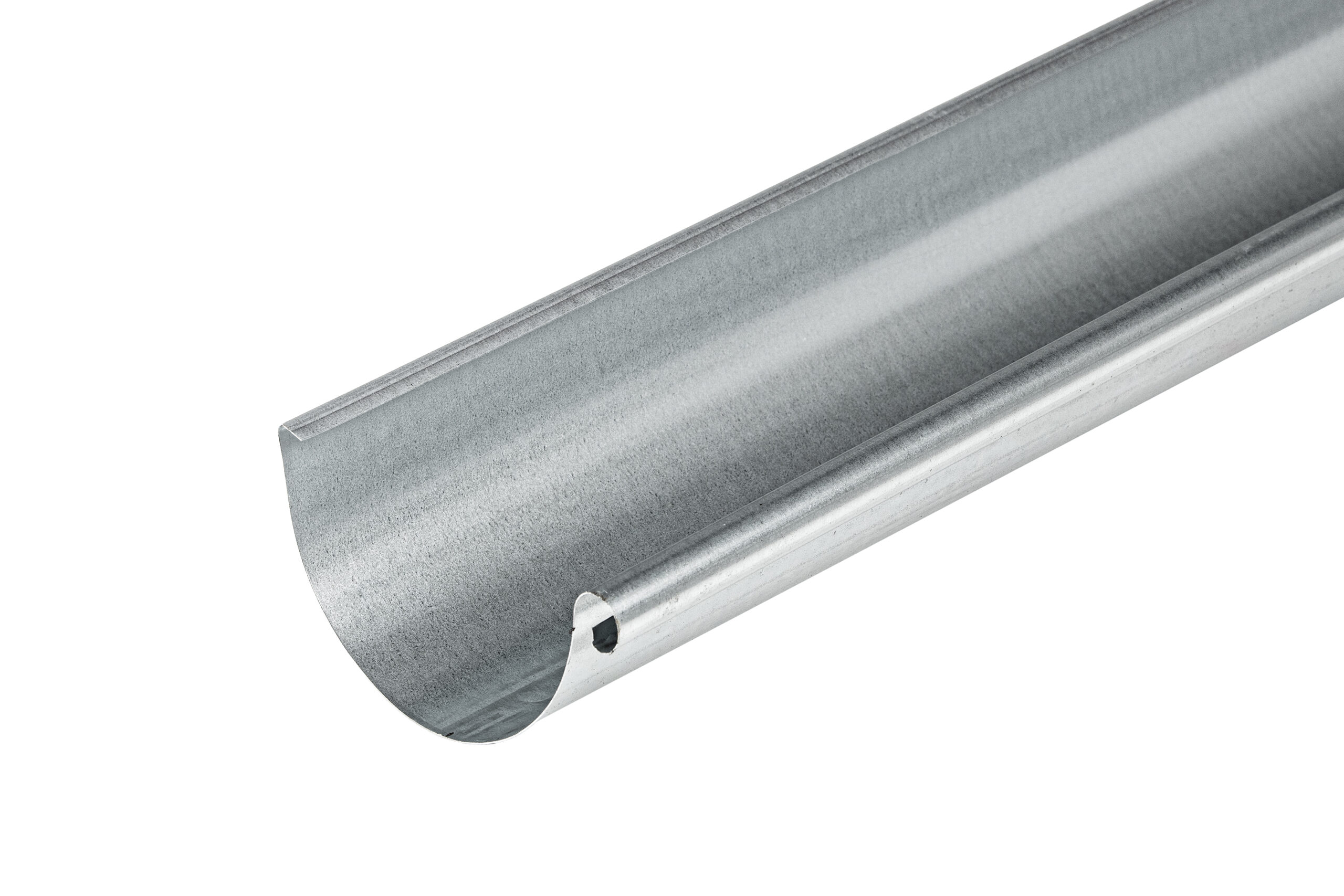 Dakgoot uitbreidingsset vuurverzinkt - 125 mm - 2 zijden 200 cm