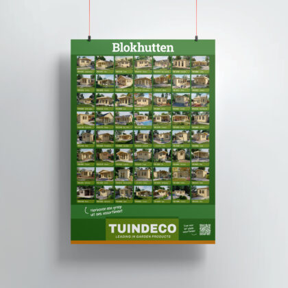 Poster (A0) Blokhutten (Nederlandstalig)