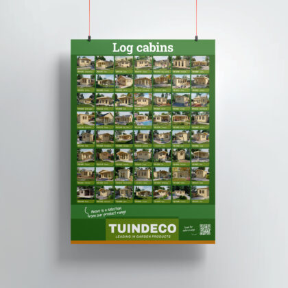 Poster (A0) Blokhutten (Engelstalig)