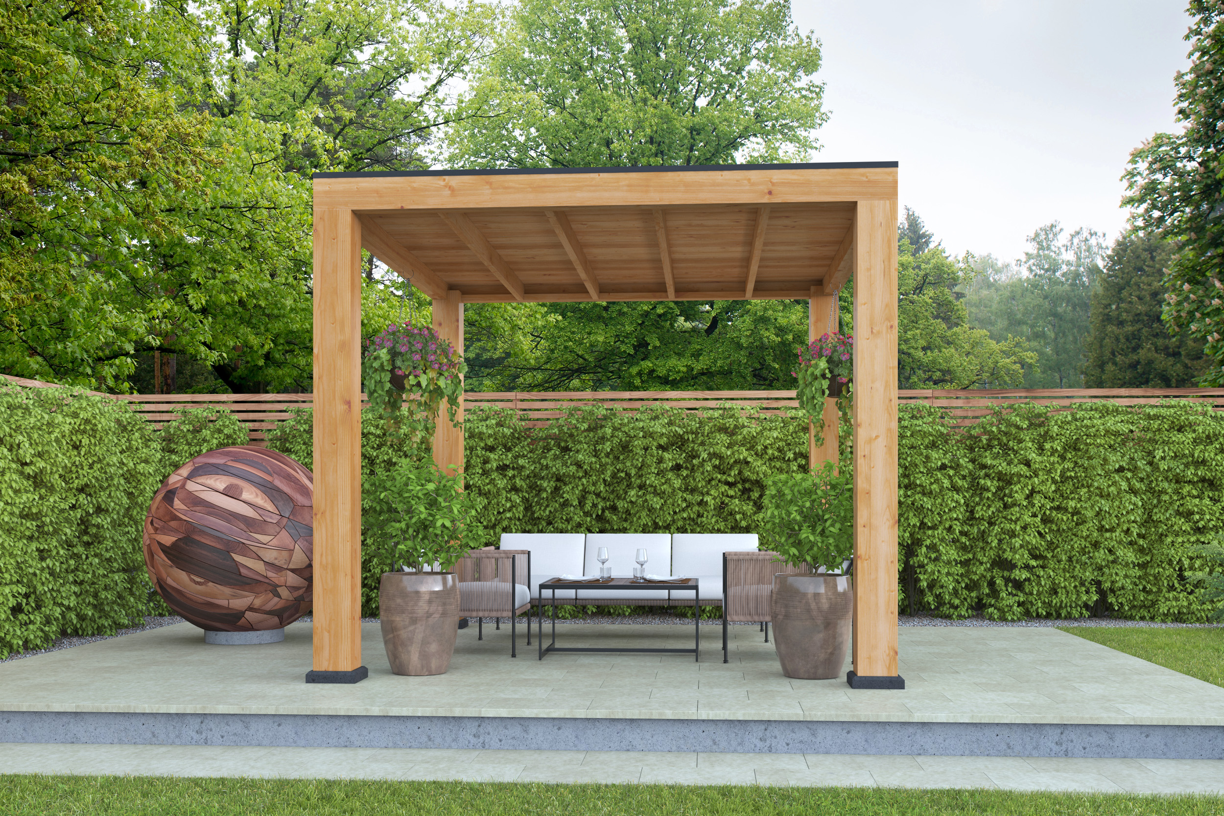 DHZ Renesse Red Class Wood 300 x 313 cm